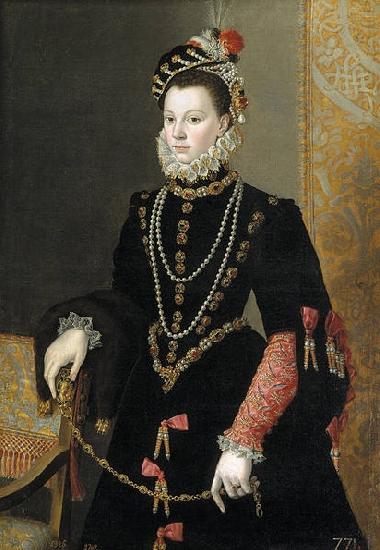 Juan Pantoja de la Cruz Queen Elizabeth of Valois oil painting image